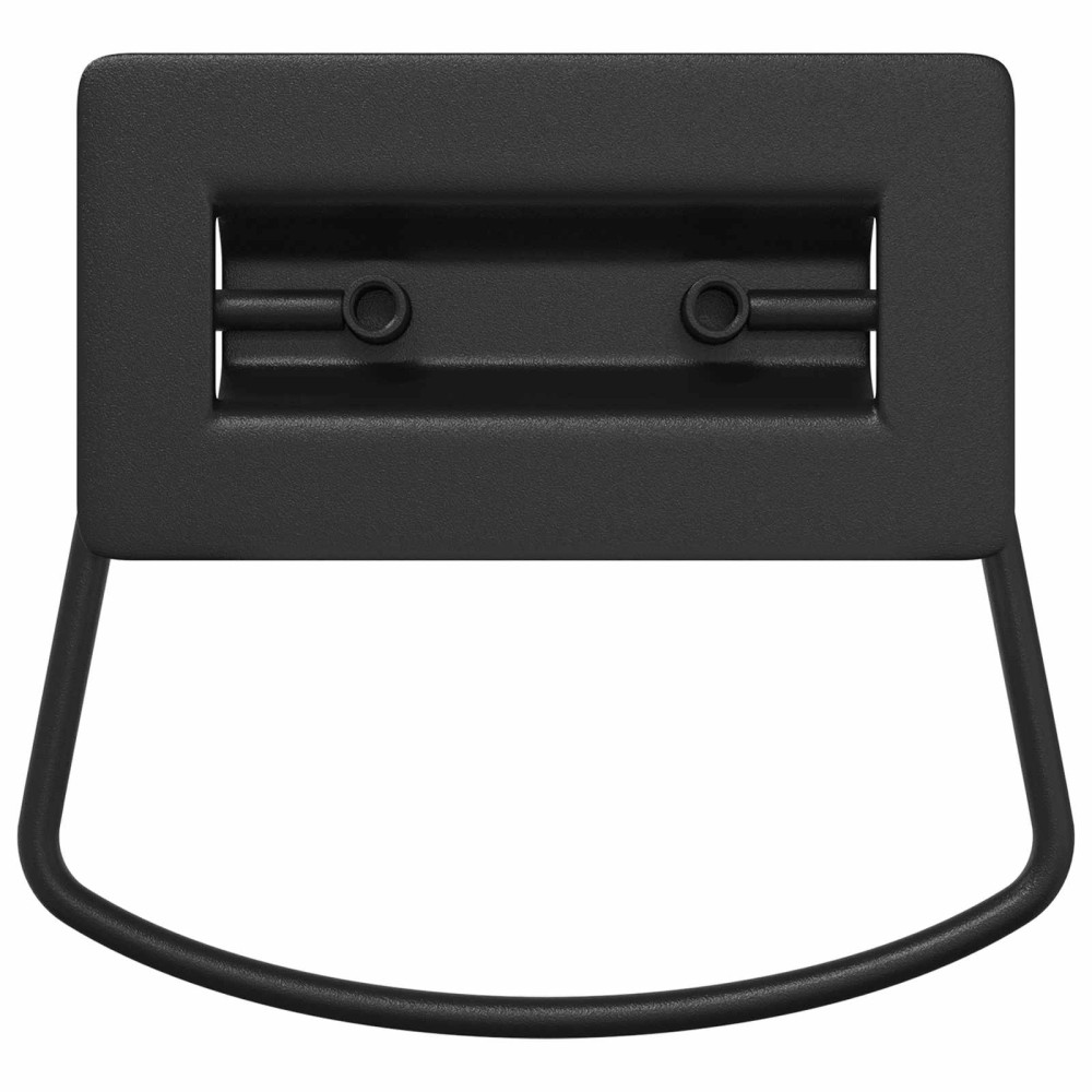 Produktbild för Skåpshandtag 2 pcs Svart 85 x 45 mm Metall