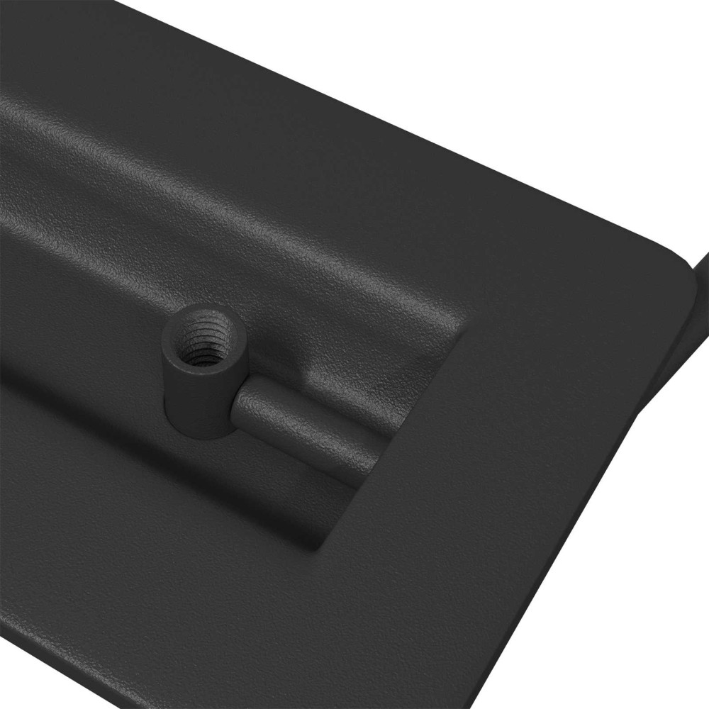 Produktbild för Skåpshandtag Svart 85 x 45 mm Metall