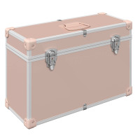 Produktbild för Skåpshandtag 2 pcs Rosa 85 x 45 mm Metall