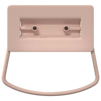 Produktbild för Skåpshandtag 2 pcs Rosa 85 x 45 mm Metall