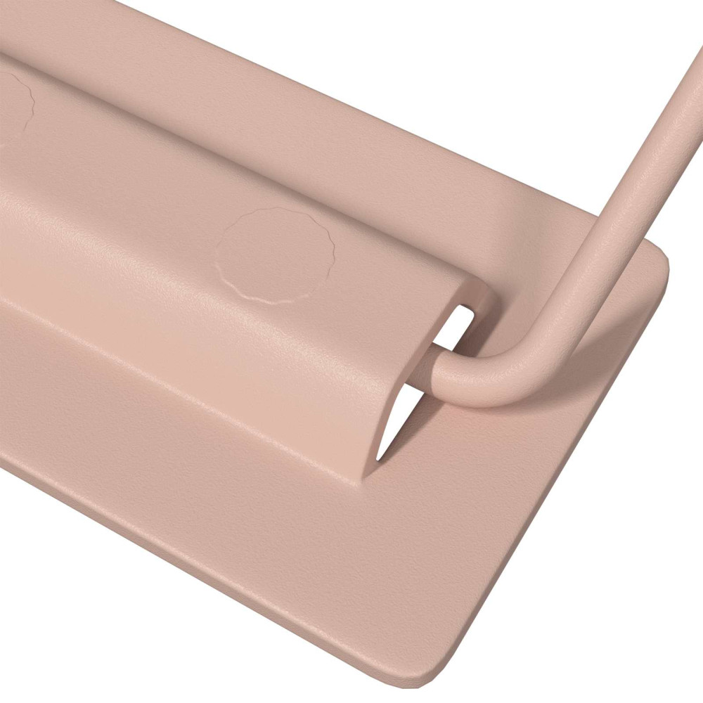 Produktbild för Skåpshandtag 2 pcs Rosa 85 x 45 mm Metall