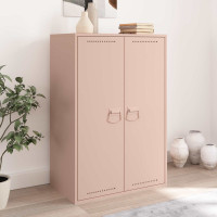 Produktbild för Skåpshandtag 12 pcs Rosa 85 x 45 mm Metall