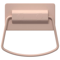 Produktbild för Skåpshandtag 12 pcs Rosa 85 x 45 mm Metall