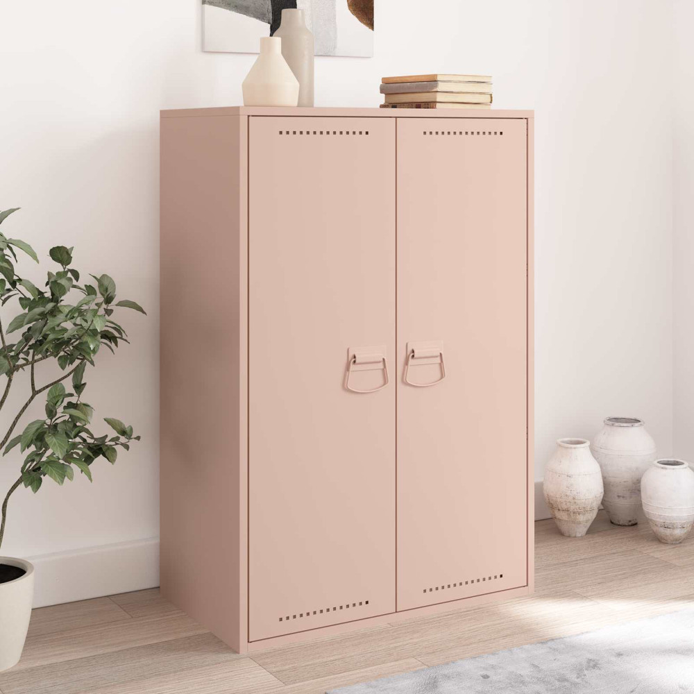Produktbild för Skåpshandtag Rosa 85 x 45 mm Metall