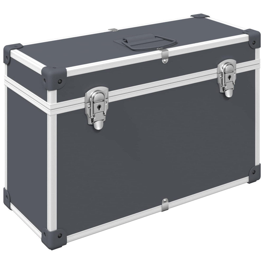 Produktbild för Skåpshandtag 12 pcs Antracit 85 x 45 mm Metall
