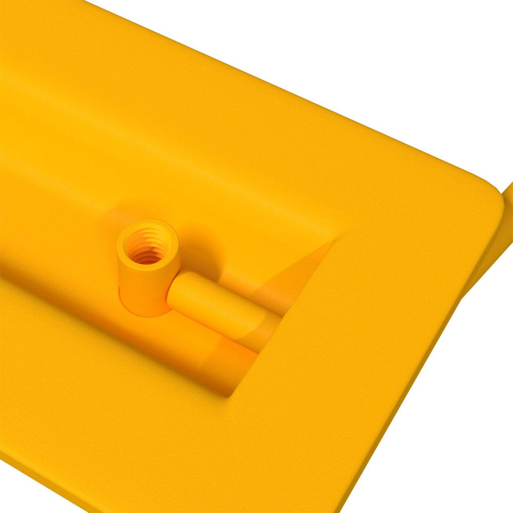 Produktbild för Skåpshandtag 2 pcs Senapsgul 85 x 45 mm Metall