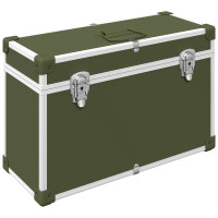 Produktbild för Skåpshandtag 2 pcs Olivgrön 85 x 45 mm Metall