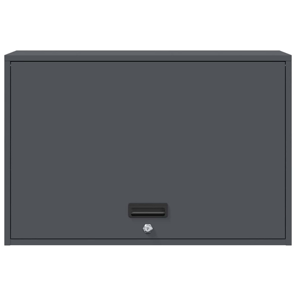Produktbild för Vägghylla för garage Antracit 80 x 40 x 53 cm