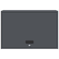Produktbild för Vägghylla för garage Antracit 80 x 40 x 53 cm