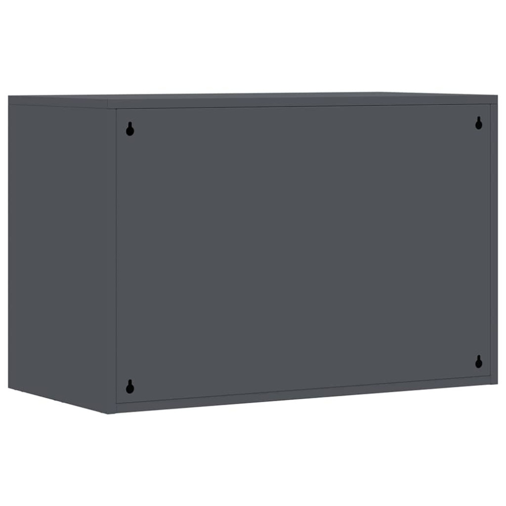 Produktbild för Vägghylla för garage Antracit 80 x 40 x 53 cm