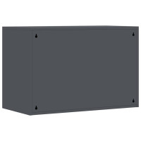 Produktbild för Vägghylla för garage Antracit 80 x 40 x 53 cm