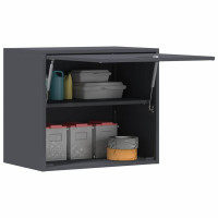 Produktbild för Vägghylla för garage Antracit 60 x 40 x 53 cm