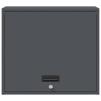Produktbild för Vägghylla för garage Antracit 60 x 40 x 53 cm