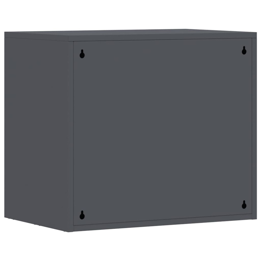 Produktbild för Vägghylla för garage Antracit 60 x 40 x 53 cm
