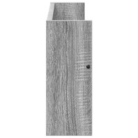 Produktbild för Tidningshylla 2 pcs Grå Sonoma 60 x 12 x 30 cm Konstruerat trä