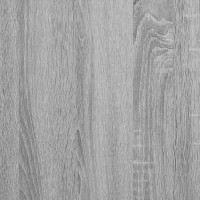 Produktbild för Tidningshylla 2 pcs Grå Sonoma 60 x 12 x 30 cm Konstruerat trä