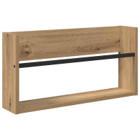 Produktbild för Tidningshylla Artisan Ek 60 x 12 x 30 cm Konstruerat trä