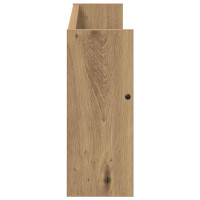 Produktbild för Tidningshylla Artisan Ek 60 x 12 x 30 cm Konstruerat trä