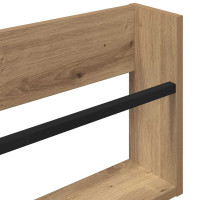 Produktbild för Tidningshylla Artisan Ek 60 x 12 x 30 cm Konstruerat trä