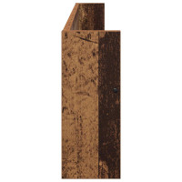 Produktbild för Tidningshylla Gammalt trä 100 x 12 x 30 cm Konstruerat trä