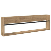 Produktbild för Tidningshylla 2 st Artisan Ek 100 x 12 x 30 cm Konstruerat trä