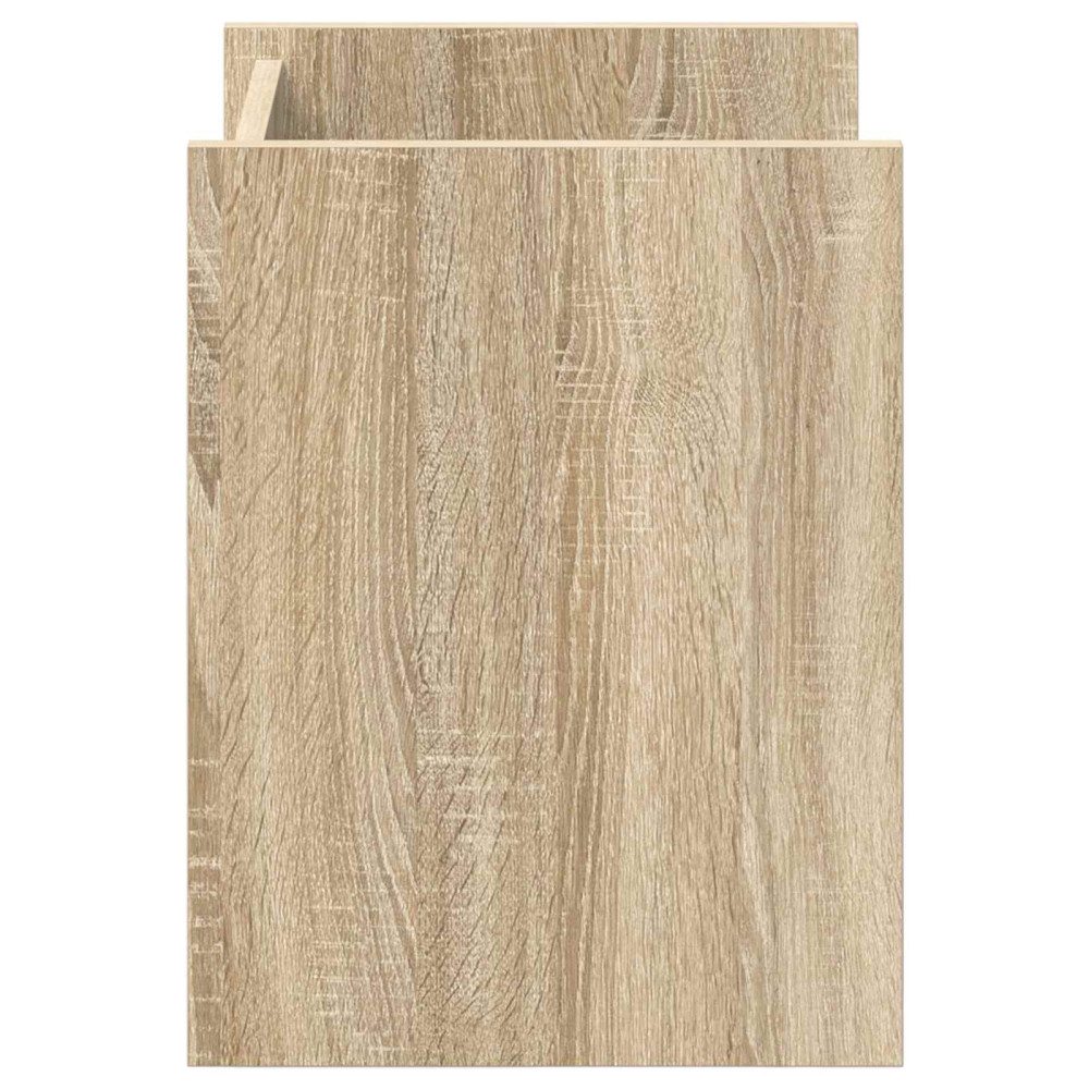 Produktbild för Tidningshylla Sonoma-ek 35 x 35 x 45 cm Konstruerat trä