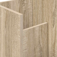 Produktbild för Tidningshylla Sonoma-ek 35 x 35 x 45 cm Konstruerat trä