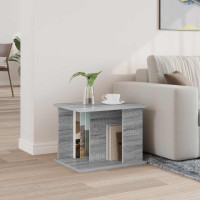 Produktbild för Tidningshylla Grå Sonoma 35 x 35 x 45 cm Konstruerat trä