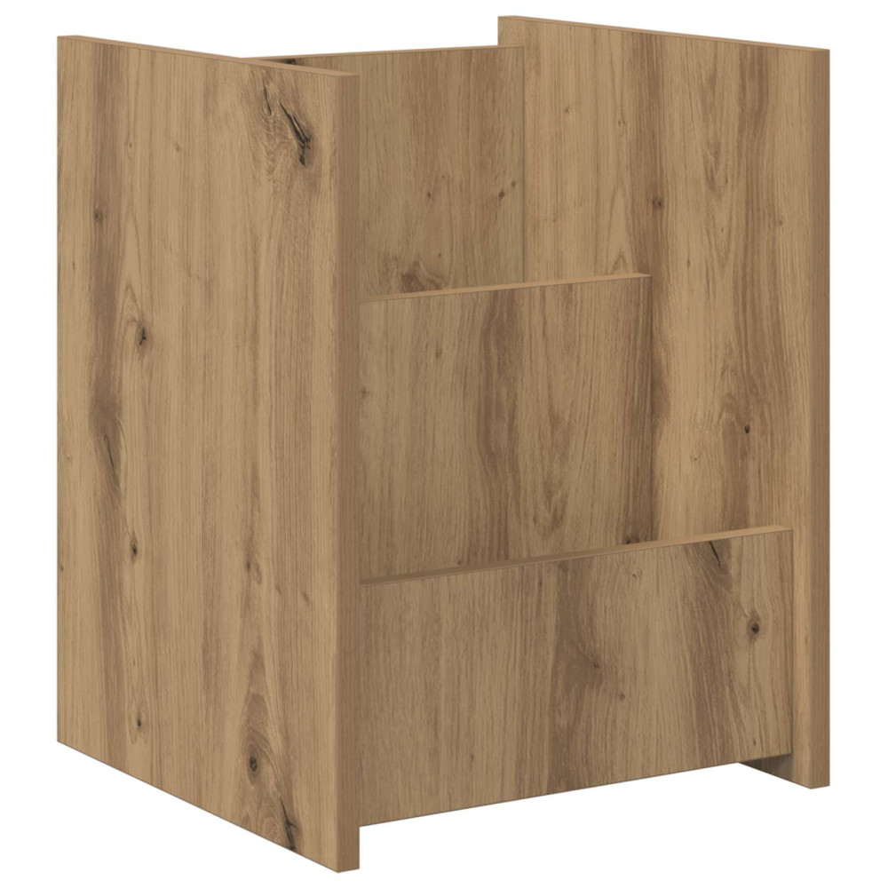 Produktbild för Tidningshylla Artisan Ek 35 x 35 x 45 cm Konstruerat trä