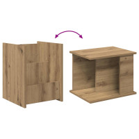 Produktbild för Tidningshylla Artisan Ek 35 x 35 x 45 cm Konstruerat trä