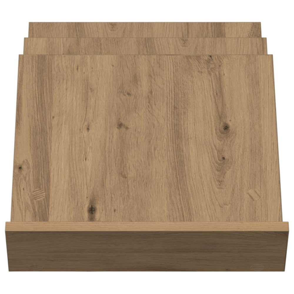Produktbild för Tidningshylla Artisan Ek 53 x 40 x 28,5 cm Konstruerat trä