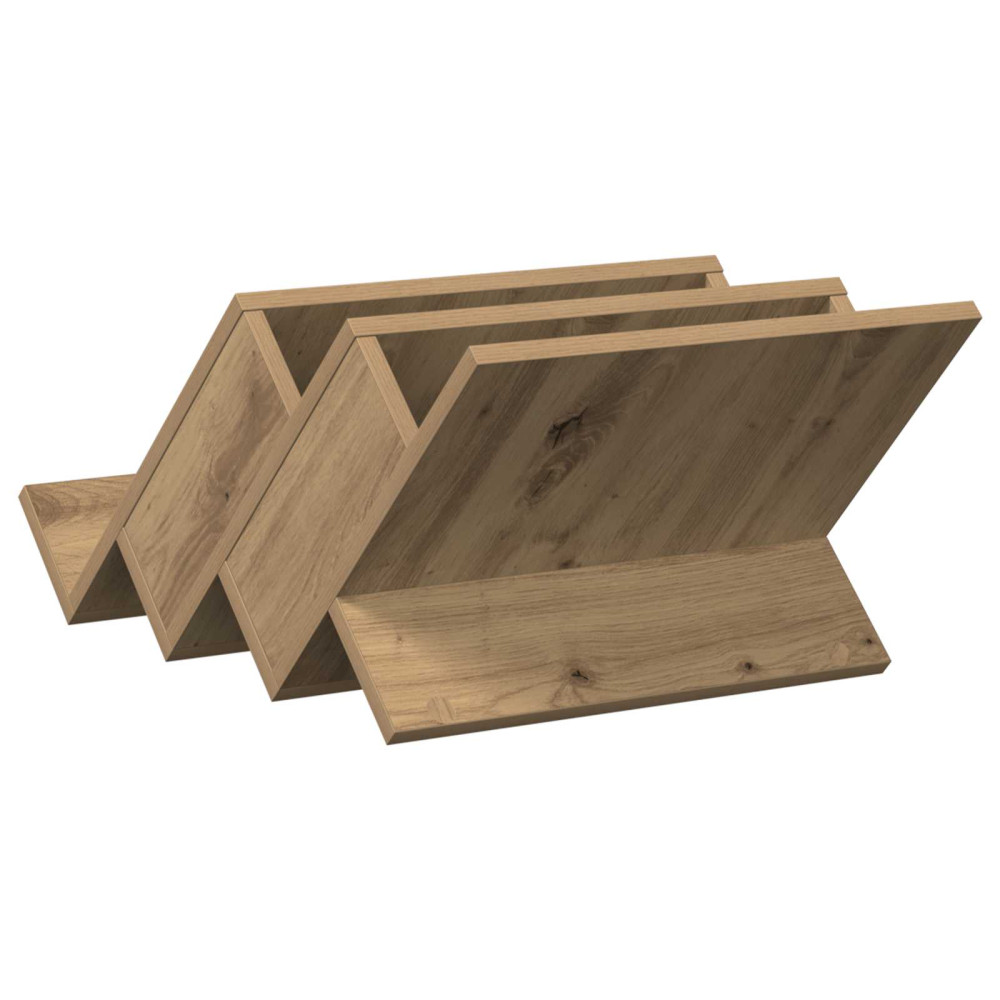 Produktbild för Tidningshylla Artisan Ek 53 x 40 x 28,5 cm Konstruerat trä