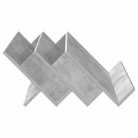 Produktbild för Tidningshylla Betonggrå 65 x 53 x 28,5 cm Konstruerat trä