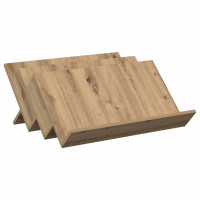 Produktbild för Tidningshylla Artisan Ek 65 x 53 x 28,5 cm Konstruerat trä