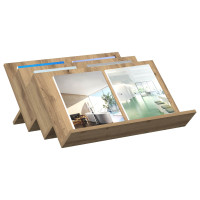 Produktbild för Tidningshylla Artisan Ek 65 x 53 x 28,5 cm Konstruerat trä