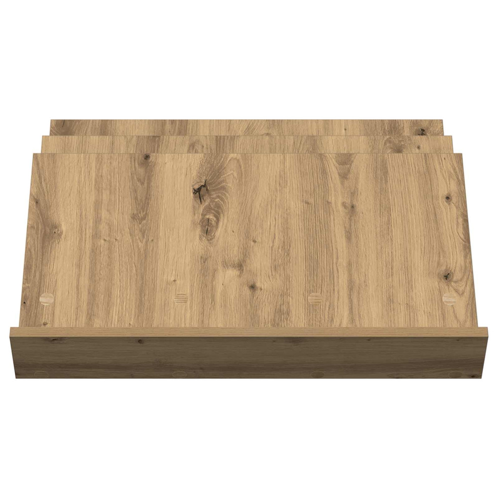 Produktbild för Tidningshylla Artisan Ek 65 x 53 x 28,5 cm Konstruerat trä