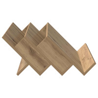 Produktbild för Tidningshylla Artisan Ek 65 x 53 x 28,5 cm Konstruerat trä