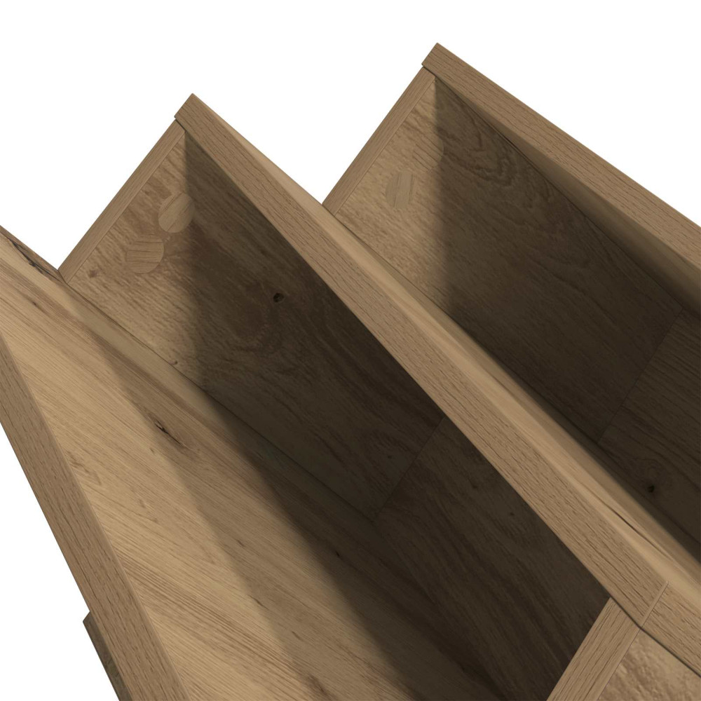 Produktbild för Tidningshylla Artisan Ek 65 x 53 x 28,5 cm Konstruerat trä