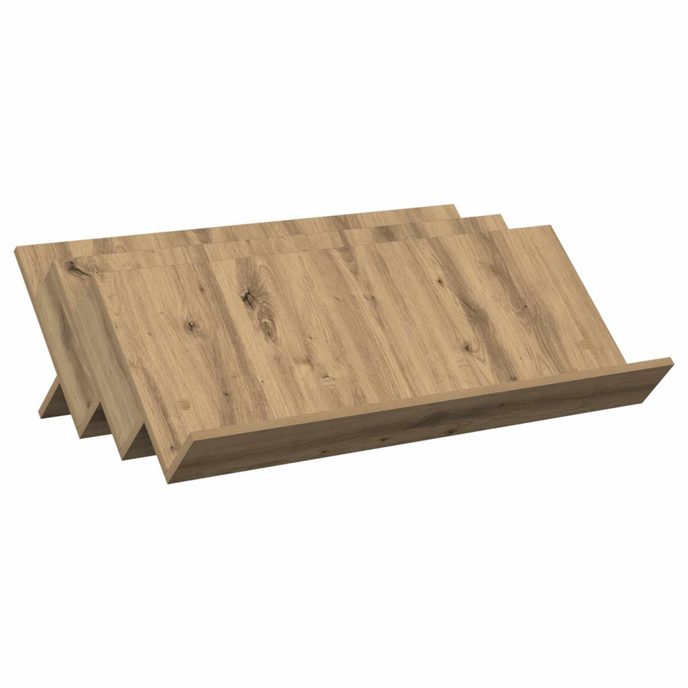 Produktbild för Tidningshylla Artisan Ek 90 x 53 x 28,5 cm Konstruerat trä