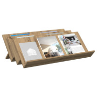 Produktbild för Tidningshylla Artisan Ek 90 x 53 x 28,5 cm Konstruerat trä