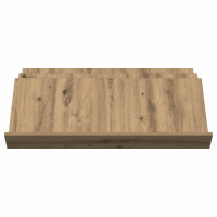 Produktbild för Tidningshylla Artisan Ek 90 x 53 x 28,5 cm Konstruerat trä