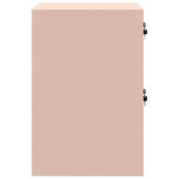 Produktbild för Arkivkåp med låda Rosa 44 x 50 x 74,5 cm Kallvalsat Stål