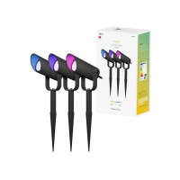 Produktbild för Hombli HBSK-0100, Smart spotlight, Bluetooth, Svart, Gjuten...