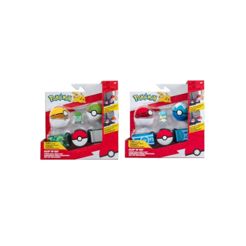 POKEMON Pokémon Clip N Go Belt Set