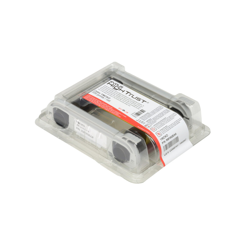 Produktbild för Evolis High Trust YMCKO Color Ribbon - YMCKO - färgband