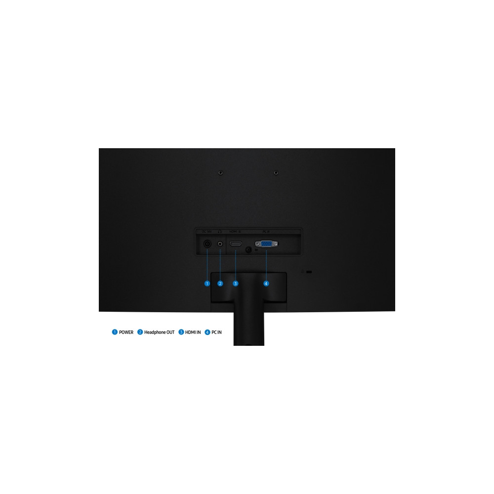 Produktbild för Samsung Essential S3 S27D390GAU - S39GD Series - LED-skärm - böjd - Full HD (1080p) - 27"
