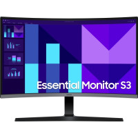 Produktbild för Samsung Essential S3 S27D390GAU - S39GD Series - LED-skärm - böjd - Full HD (1080p) - 27"