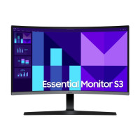 Produktbild för Samsung Essential S3 S27D390GAU - S39GD Series - LED-skärm - böjd - Full HD (1080p) - 27"