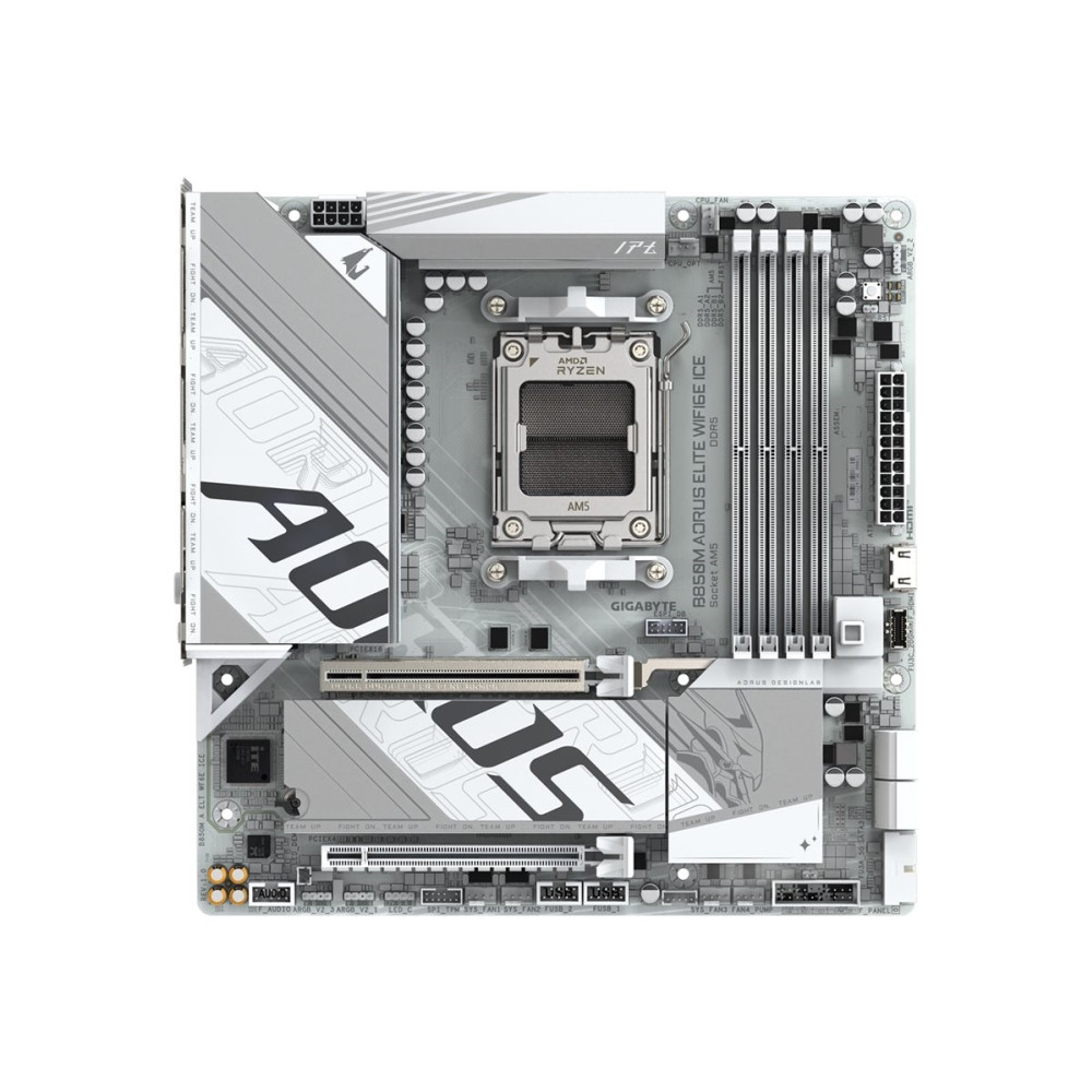 Produktbild för AORUS B850M ELITE WIFI6E ICE