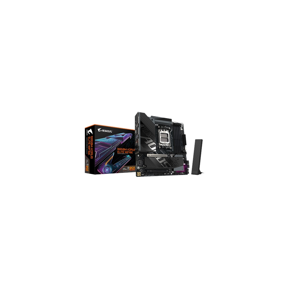 Produktbild för AORUS B850M ELITE WIFI6E ICE